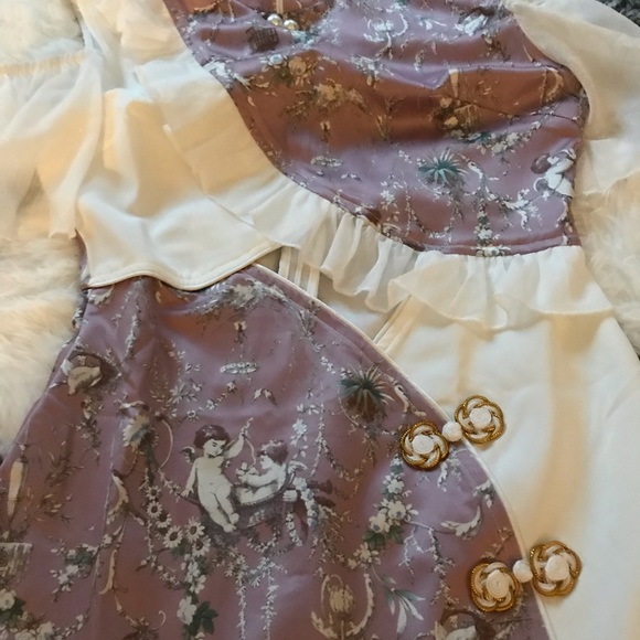 Pink fitted cheongsam - Picture 4 of 6